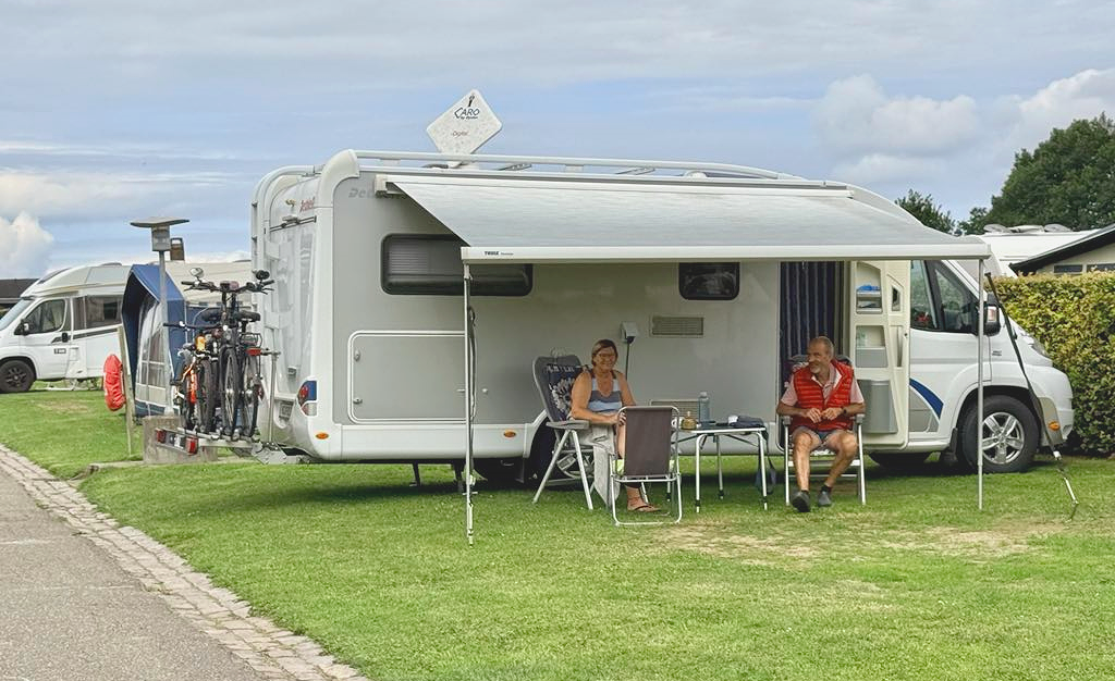 standardplads camping trelde