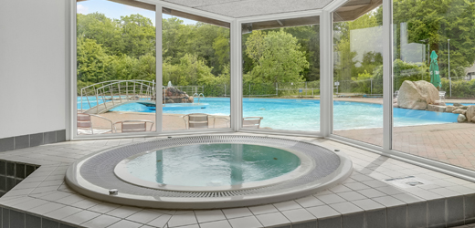 Wellness afdeling med spa